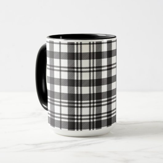 Modern Minimal Pattern Tasse (Vorderseite Links)