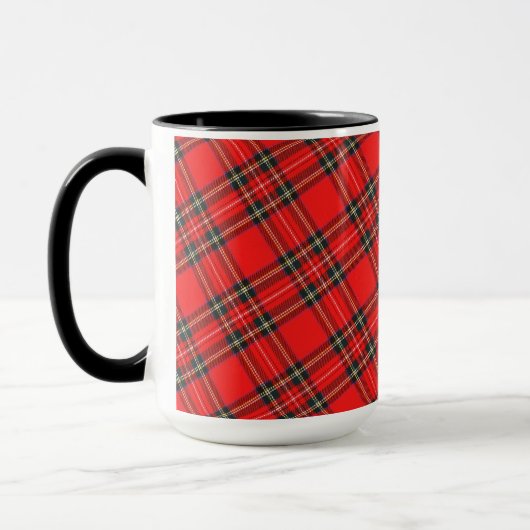 Modern Minimal Pattern Tasse (Links)