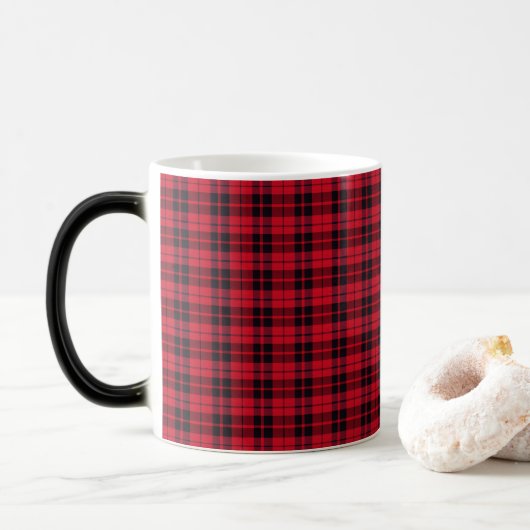 Modern Minimal Pattern Verwandlungstasse (Mit Donut)