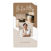 Modern Minimal Pottery Ceramic Business Box Wrap (Vorne)