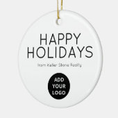 Modern Minimal Real Estate Logo Ornament (Links)