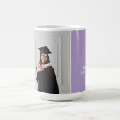 Modern Minimal Sleek Chic Masters Graduation Gift Kaffeetasse (Mittel)