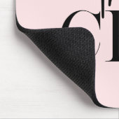 Modern Minimal The CEO Mauspad | Chic Pink (Ecke)