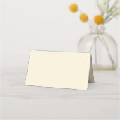 Modern Minimal Wedding Place Cards Platzkarte (Rückseite)