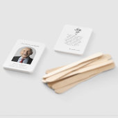 Modern minimale Beerdigungskarte Fächer (Non-assembled)