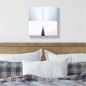 Modern Minimalist Abstract Vertical Beam - 3D  Leinwanddruck (Insitu (Schlafzimmer))