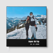 Modern Minimalist All Purpose Photo Album - Black  Gästebuch (Vorderseite)