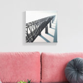 Modern Minimalist Architectural Bridge - Infinite  Leinwanddruck (Insitu (Wohnzimmer))
