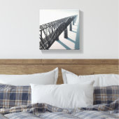 Modern Minimalist Architectural Bridge - Infinite  Leinwanddruck (Insitu (Schlafzimmer))