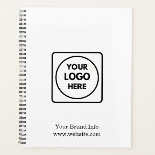 Modern Minimalist Benutzerdefinierter Firmenlogo Planer