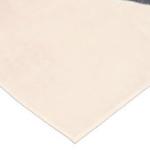 Modern minimalist Boho floral botanisch Tischdecke (Schrägansicht)