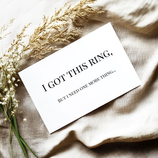 Modern Minimalist Bridesmaid Proposal Card Einladung