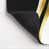 Modern Minimalist Company Blue White Business Mousepad (Ecke)