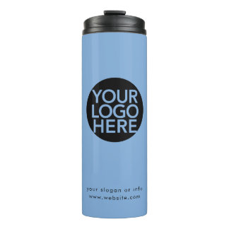 Modern Minimalist Corporate Business Logo Thermal  Thermosbecher