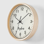 Modern Minimalist Custom Wall Clock Uhr (Winkel)