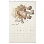 Modern Minimalist Family Photo Calendar 2026 Kalender (Feb 2026)