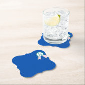 “Modern Minimalist Funny Dad Joke Survivor Korean  Untersetzer (Vor Ort)