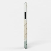 Modern Minimalist Geometric Maze - Elegant Sage Gr Case-Mate iPhone Hülle (Hinten/Rechts)