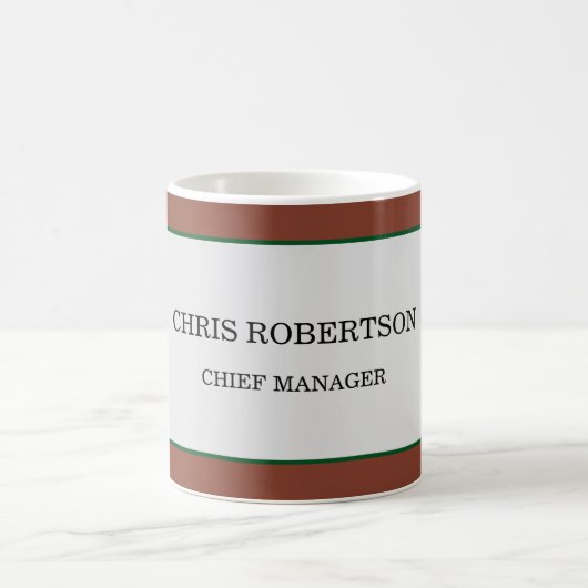 Modern Minimalist Kaffeetasse (Mittel)