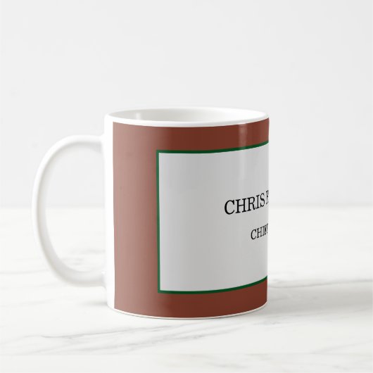 Modern Minimalist Kaffeetasse (Links)