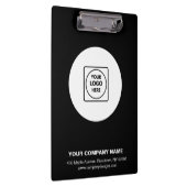 Modern Minimalist Logo Pro clipboard Klemmbrett (Rechts)