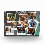 | Modern Minimalist Love Keepsake, Personalized Fotoblock (Vorderseite)