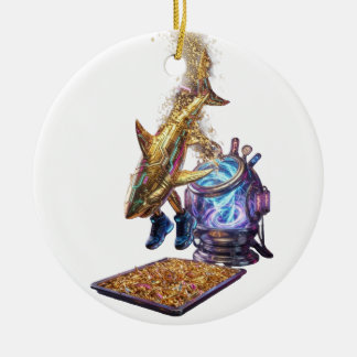 Modern Minimalist Luxury Cyber Shark Keramik Ornament