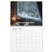Modern Minimalist Nature 2026 Wall Calendar Kalender (Feb 2026)