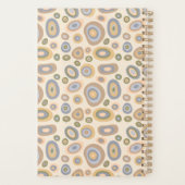 Modern Minimalist Organic Personalized Planner Planer (Rückseite)