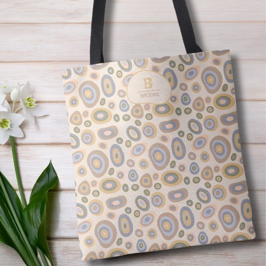 Modern Minimalist Organic Personalized Tote Bag Tasche