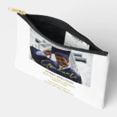 Modern Minimalist Photo and Script Zubehörtasche (Offen)