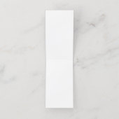 Modern Minimalist Pink-Purple Border Template Treuekarte (Innenseite Aufgefaltet)