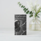 Modern Minimalist Pink-Purple Border Template Treuekarte (Stehend Vorderseite)