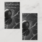 Modern Minimalist Pink-Purple Border Template Treuekarte (Vorne/Hinten)