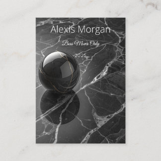 Modern Minimalist Pink-Purple Border Template Visitenkarte