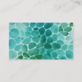 Modern Minimalist Professional Business Card Visitenkarte (Rückseite)