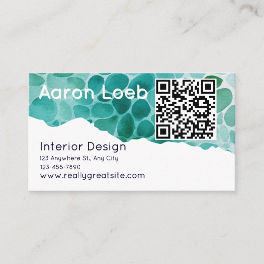 Modern Minimalist Professional Business Card Visitenkarte (Vorderseite)