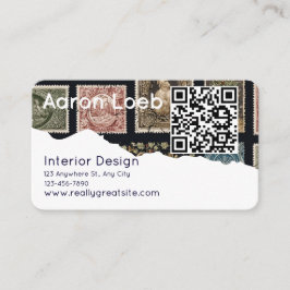 Modern Minimalist Professional Business Card Visitenkarte