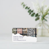 Modern Minimalist Professional Business Card Visitenkarte (Stehend Vorderseite)
