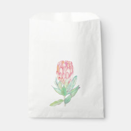Modern Minimalist Protea Botanical Wedding Geschenktütchen
