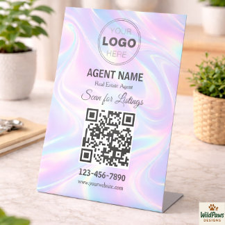 Modern Minimalist Real Estate Listing Scan Sockelschild