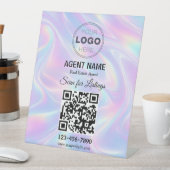 Modern Minimalist Real Estate Listing Scan Sockelschild (In Situ)