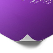 Modern Minimalist Salon Price List Sign for Beauty Poster (Ecke)