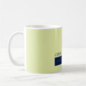 Modern minimalist schlicht kaffeetasse (Links)