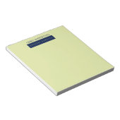 Modern minimalist schlicht notizblock (angewinkelt)