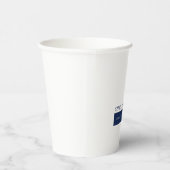 Modern minimalist schlicht pappbecher (Rechts)