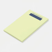 Modern minimalist schlicht post-it klebezettel (angewinkelt)