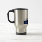 Modern minimalist schlicht reisebecher (Links)