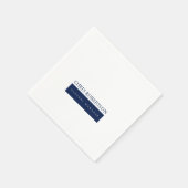 Modern minimalist schlicht serviette (Ecke)