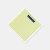 Modern minimalist schlicht serviette (Ecke)